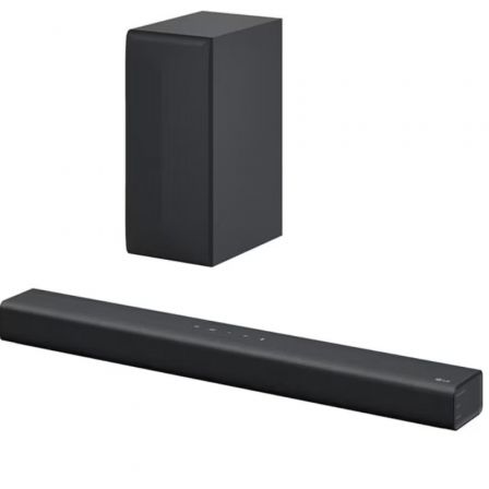 Barra de sonido con bluetooth lg s60q 300w 2.1 negra Depau